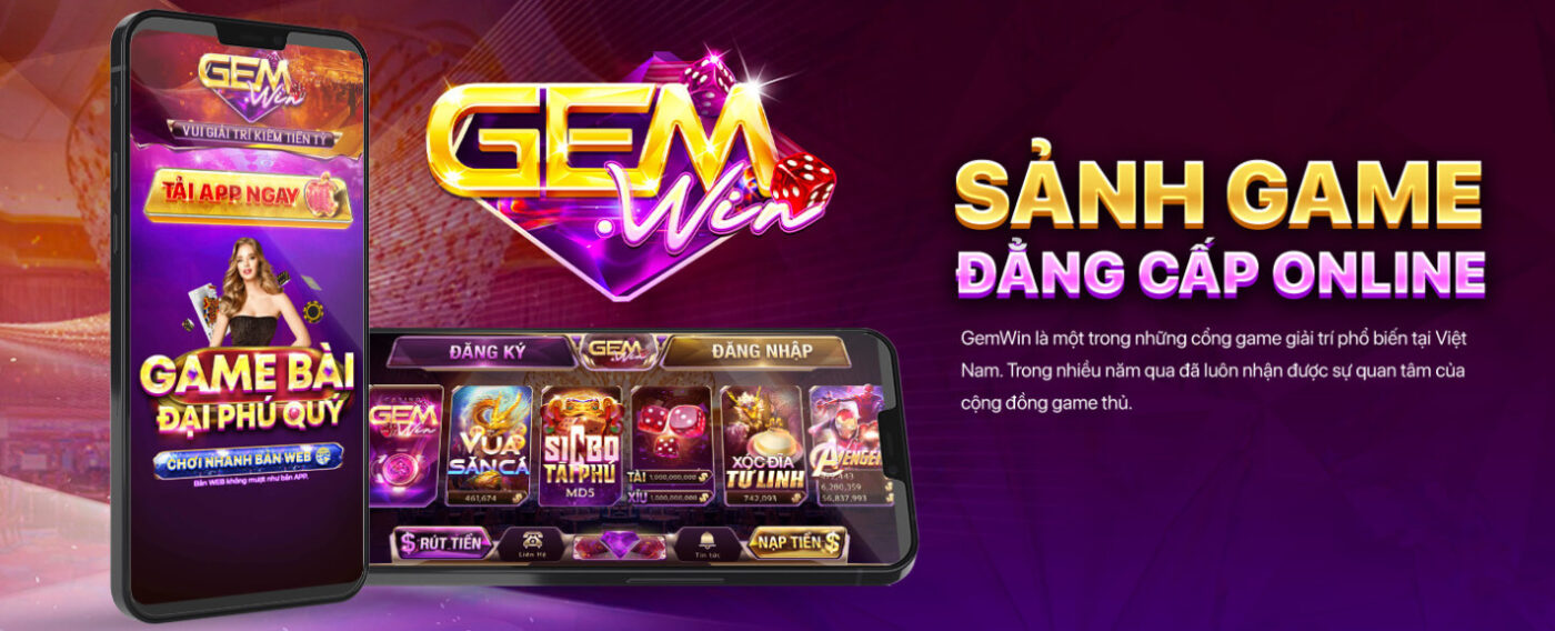 Thắng lớn với game bài phỏng tại gem win play