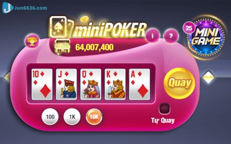 Cá cược game bài Poker thắng lớn tại gemwin